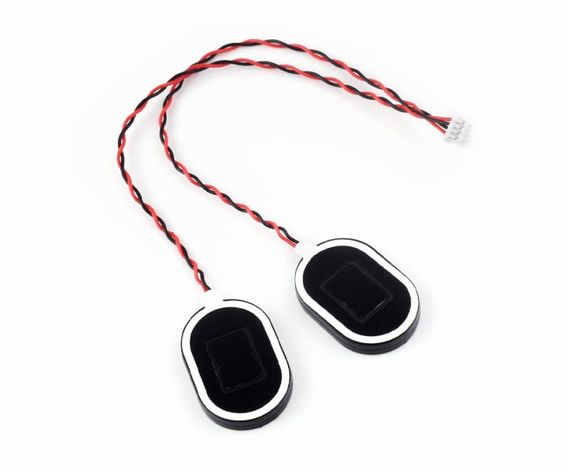 Głośniki wnękowe 8Ω 2W z złączem 4PIN PH1.25