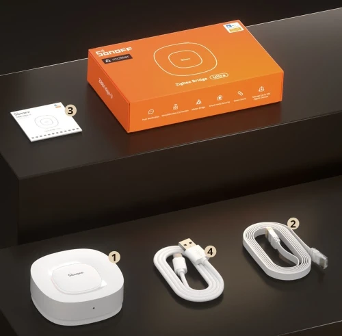 Sonoff ZBBridge-U Zigbee Bridge Ultra Bramka Matter Ethernet WiFi