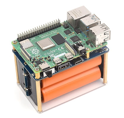 Moduł UPS dla Raspberry Pi – Zasilanie awaryjne z szybkim ładowaniem i monitorowaniem w czasie rzeczywistym