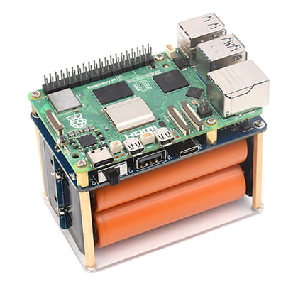 Moduł UPS dla Raspberry Pi – Zasilanie awaryjne z szybkim ładowaniem i monitorowaniem w czasie rzeczywistym