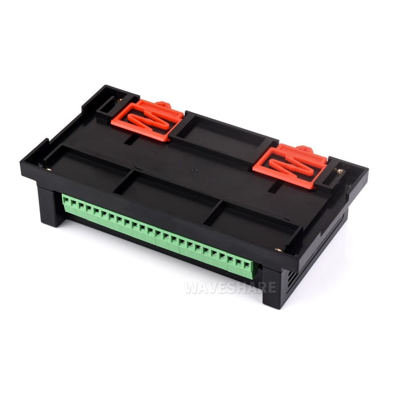 8-kanałowy moduł przekaźników Ethernet z wejściem cyfrowym, obsługujący Modbus RTU/TCP, zasilanie PoE, montaż na szynie DIN