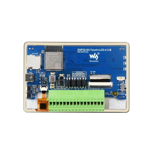 Moduł ESP32-S3 z 4.3" ekranem dotykowym LCD, WiFi/BLE, obsługa CAN i RS485