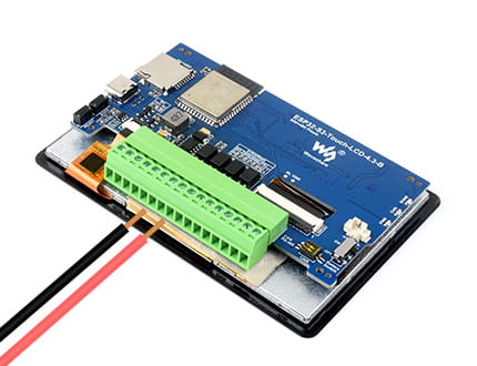 Moduł ESP32-S3 z 4.3" ekranem dotykowym LCD, WiFi/BLE, obsługa CAN i RS485