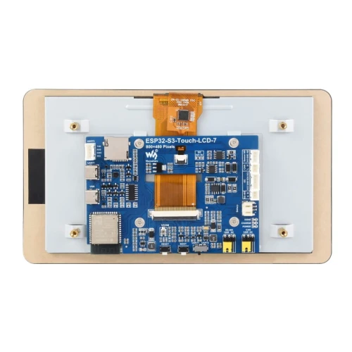 Moduł ESP32-S3 z 7" ekranem dotykowym LCD, WiFi/BLE, obsługa CAN i RS485