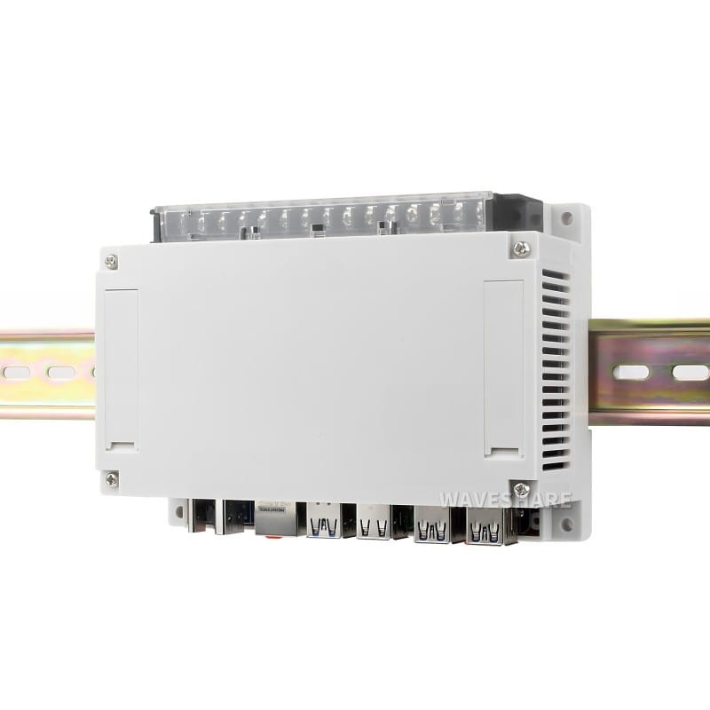 Przemysłowa karta rozszerzeń dla Raspberry Pi 4B/5 – 2x RS485, RS232, CAN, CAN FD, izolacja i montaż na szynie DIN