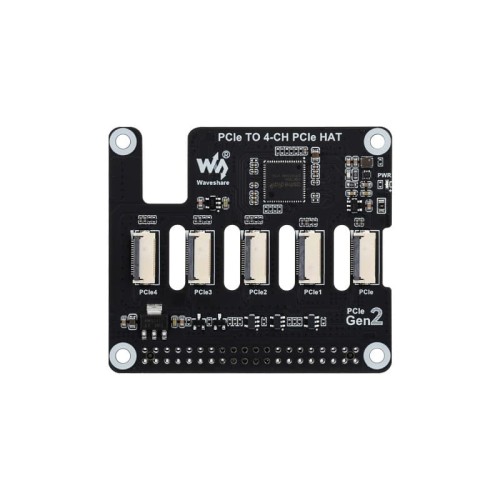 PCIe TO 4-CH PCIe HAT Expansion Board 31527