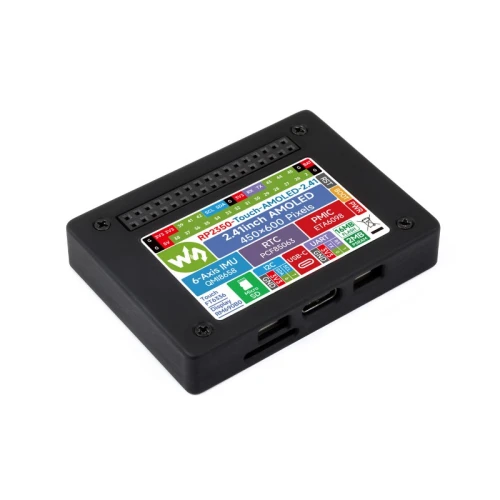 RP2350 LCD 2.41" 450×600 AMOLED Touch Panel 6-Axis Sensor RTC