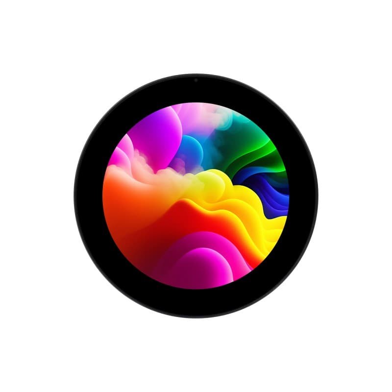 3.4" 800×800 Round Touchscreen Module with ESP32-P4 Wi-Fi 6 BT5 Audio Output & Mic
