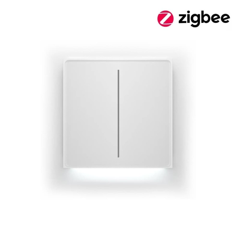 Star Feather ZigBee 3.0 Two-Channel Touch Light Switch with Backlight