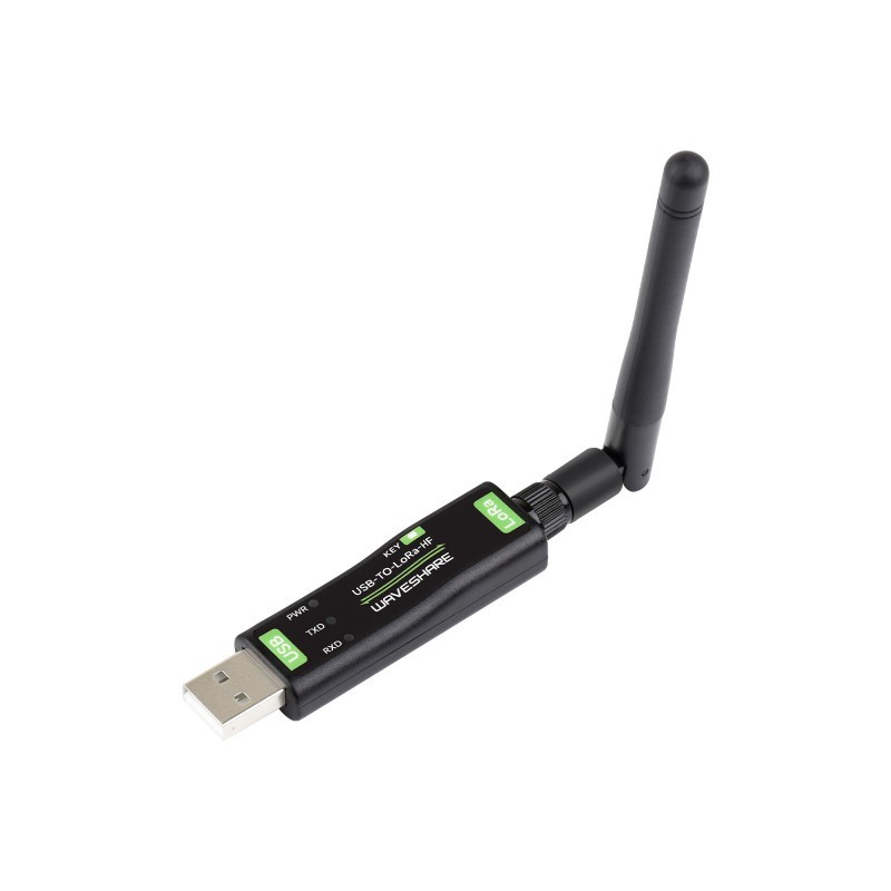 USB na LoRa HF Adaptér SX1262 s TCXO 850 ~ 930MHz – Modul pro Bezdrátovou Komunikaci Dlouhého Dosahu