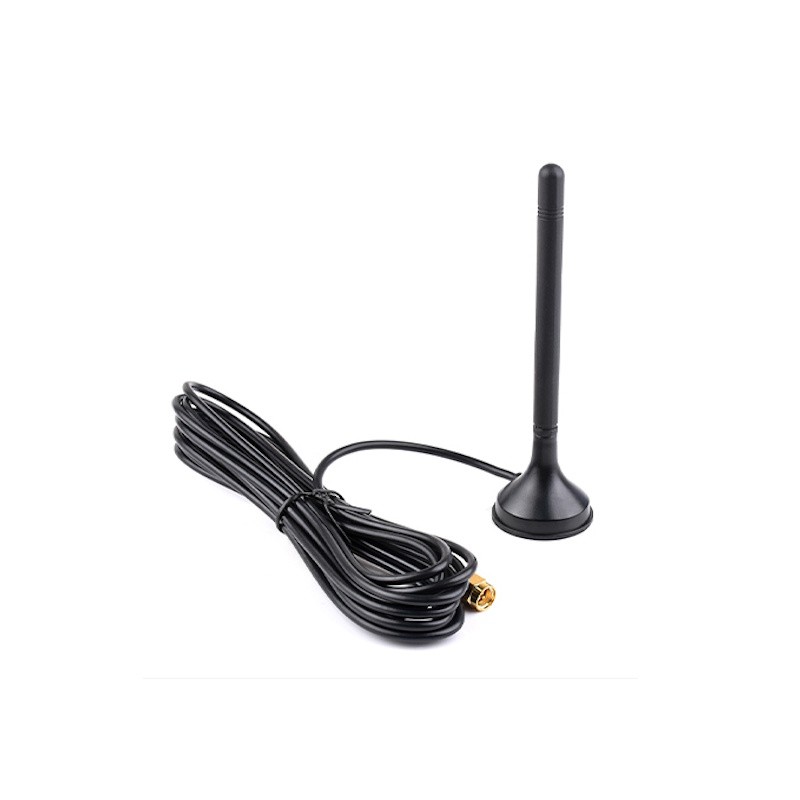 LoRa 868/915MHz Externe Wasserdichte LPWA Antenne mit Magnetfuß – 5dBi Unterstützung für LoRa/4G/3G/2G/LPWA