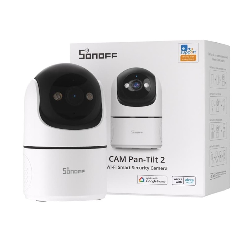 SONOFF CAM-PT2 Indoor WiFi Pan-Tilt Security Camera