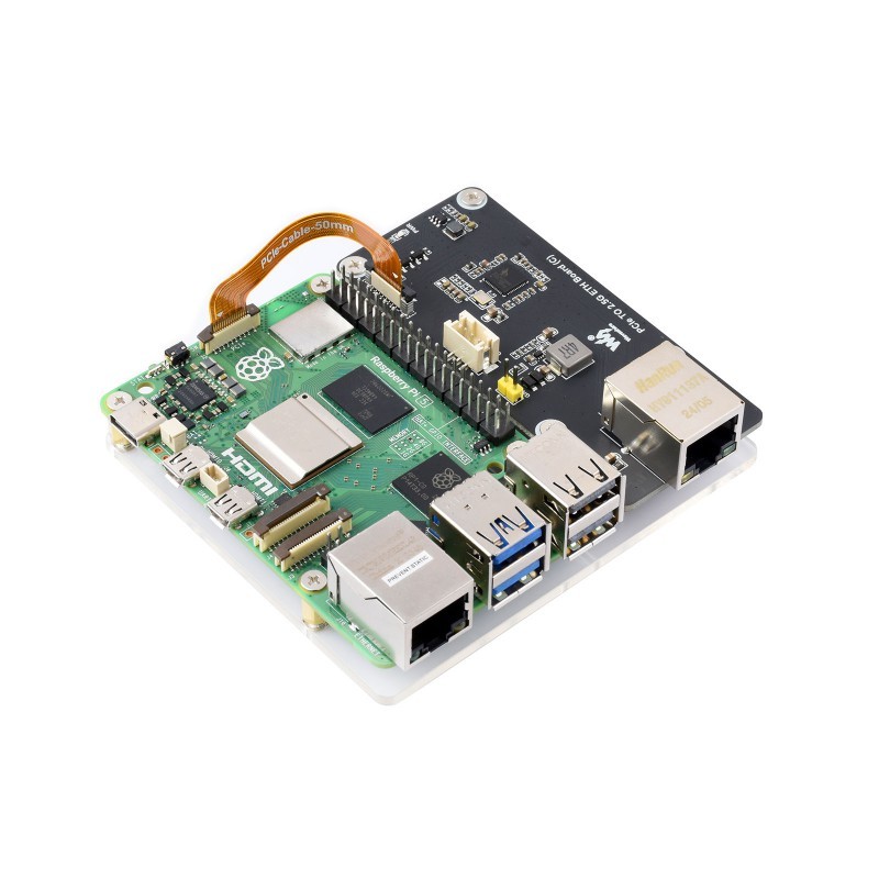 Karta Sieciowa PCIe 2.5G Ethernet dla Raspberry Pi 5 RTL8125