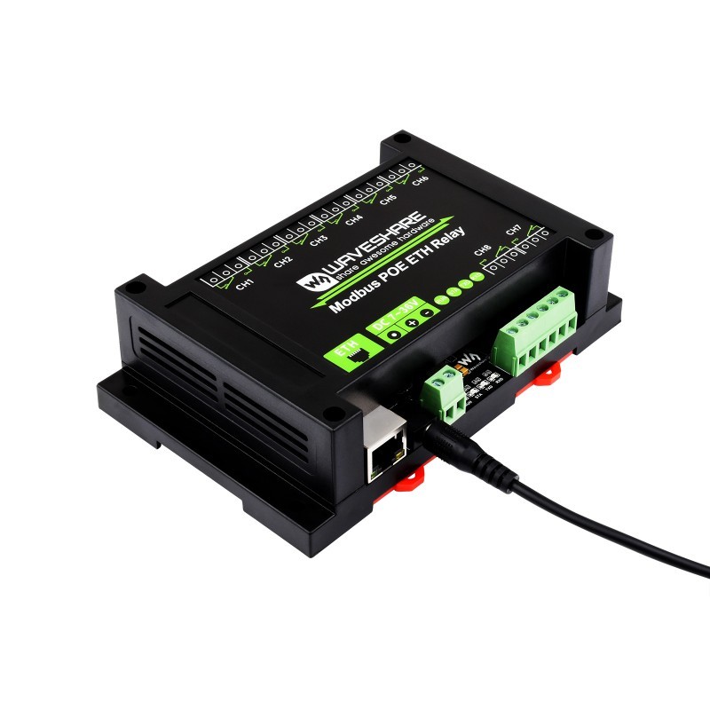 Modbus POE ETH Relay Waveshare 24964