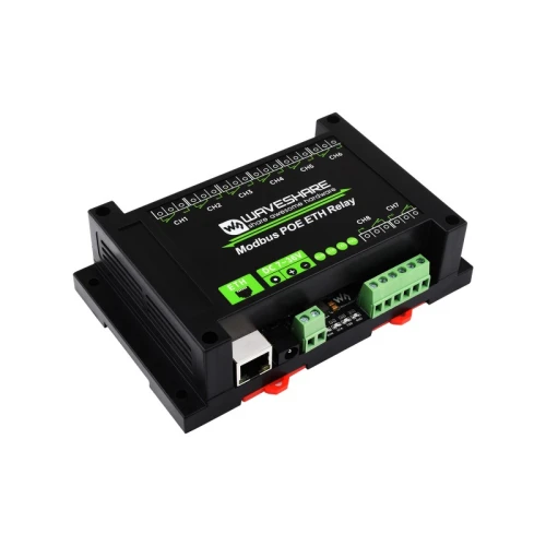 Modbus POE ETH Relay Waveshare 24964