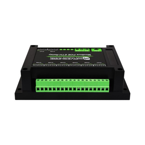 Industrielles 8-Kanal-Ethernet-PoE-Relaismodul Modbus RTU/TCP