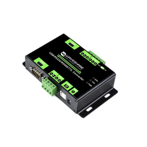 Industrieller isolierter USB-auf-RS232-RS485-TTL-Multibus-Konverter Waveshare