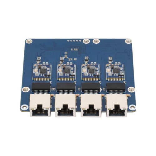 PCIe do 4-kanałowego Gigabit Ethernet (B) dla Raspberry Pi 5