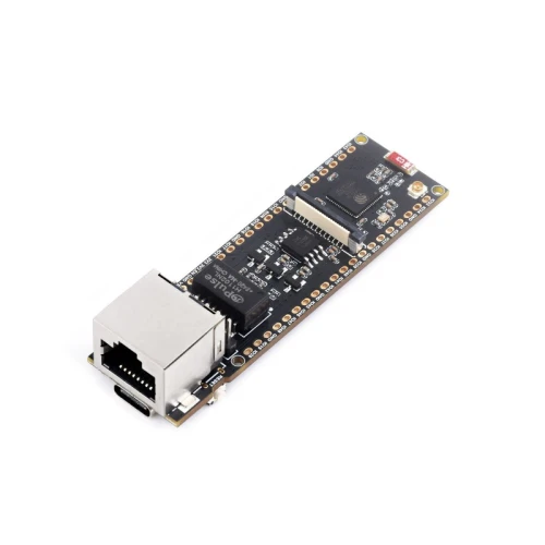 ESP32-S3 ETH Entwicklungsboard mit RJ45 Ethernet-Anschluss, WLAN, Bluetooth und Kameraanschluss