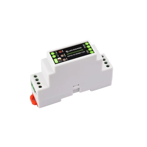 Industrial ESP32-S3 controller RS485 CAN Wi-Fi Bluetooth 7-36V DIN rail