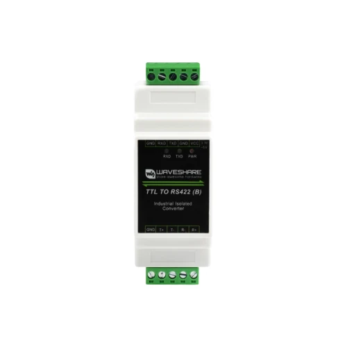 Technische Abmessungen des Waveshare TTL TO RS422 (B) Konverters: 106x58.6x36 mm