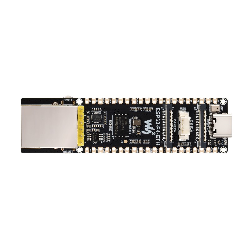 Złącza i interfejsy modułu ESP32-P4 Ethernet