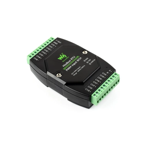 Industrielles PWM-Eingangsmodul 8-Kanal RS485 Modbus RTU isoliert Waveshare
