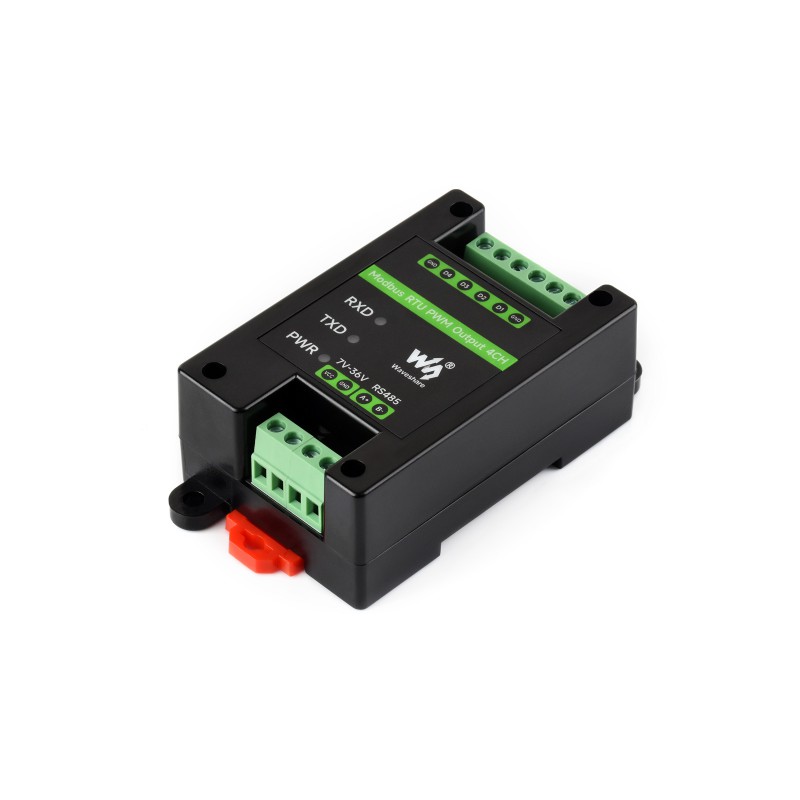 Przemysłowy moduł wyjść PWM 4-CH RS485