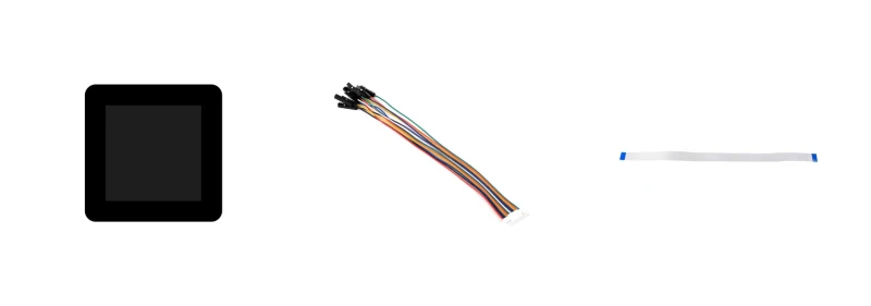 Zawartość zestawu modułu wyświetlacza LCD 1.54