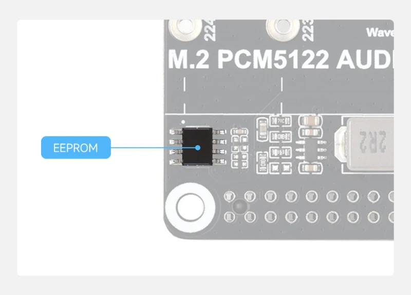 Zintegrowany układ pamięci EEPROM dla funkcji HAT