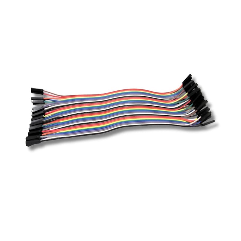 Kable stykowe F-F raster 2.54mm do prototypowania