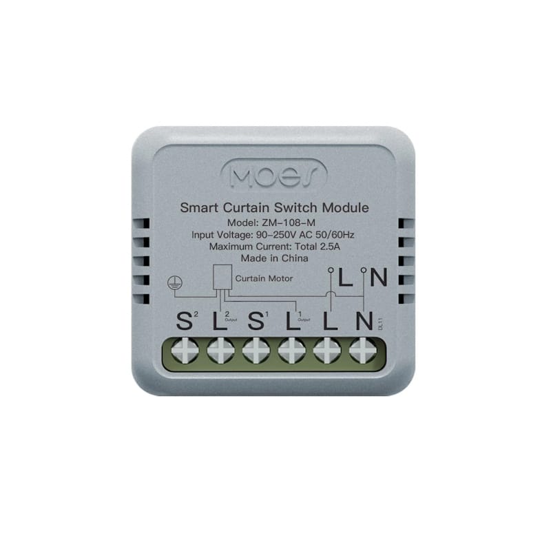 inteligentny modul dopuszkowy zigbee 3.0 do sterowania roletami smart home moes