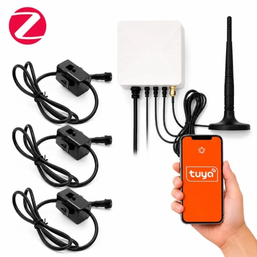 Třífázový obousměrný elektroměr Zigbee 3.0 Tuya TS0601 80A