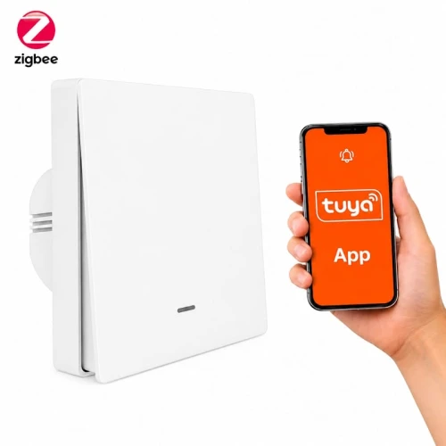Włącznik światła 1obw. Zigbee Tuya Sonoff bez N Moes 