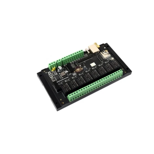 8-kanałowy sterownik przekaźnikowy LAN Ethernet + WiFi z wgranym oprogramowaniem SUPLA ESP32