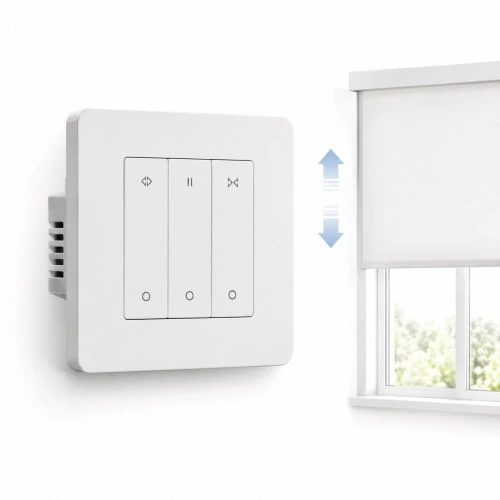Ovladač rolet Moes Star Ring ZS-SR-EUC ZigBee 3.0 RF433MHz Tuya Smart Life