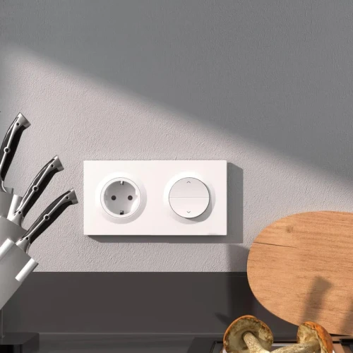 Sonoff WS01STPF-E Wandsteckdose Typ F Schuko 16A 4000W PC Weiß