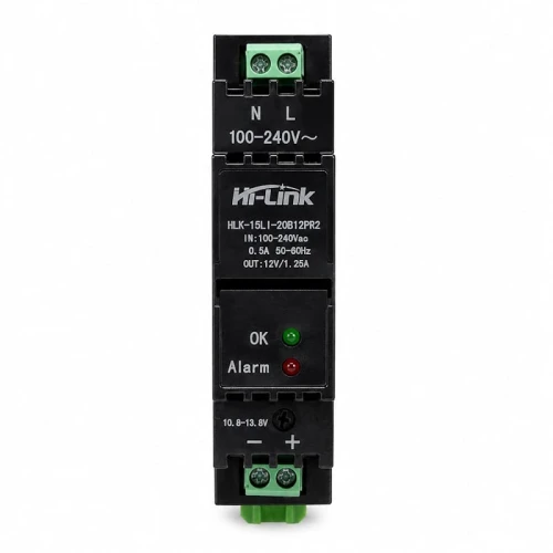 Zasilacz izolowany na szynę DIN AC/DC 12V 15W 1.25A Hi-Link HLK-15LI