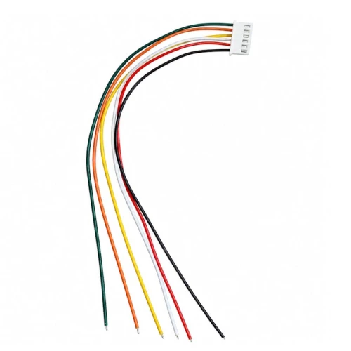 Złącze konektor JST-XH 2.54 mm 6-pin wtyczka żeńska z przewodami 20 cm
