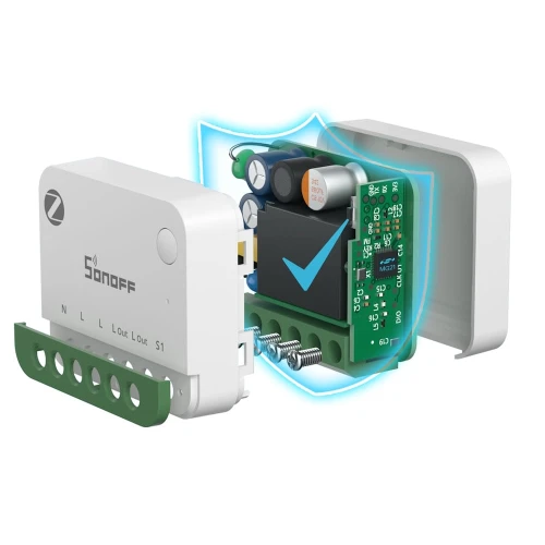 Zigbee flush-mounted relay 3.0 SONOFF MINI ONE PM 16A with energy monitoring