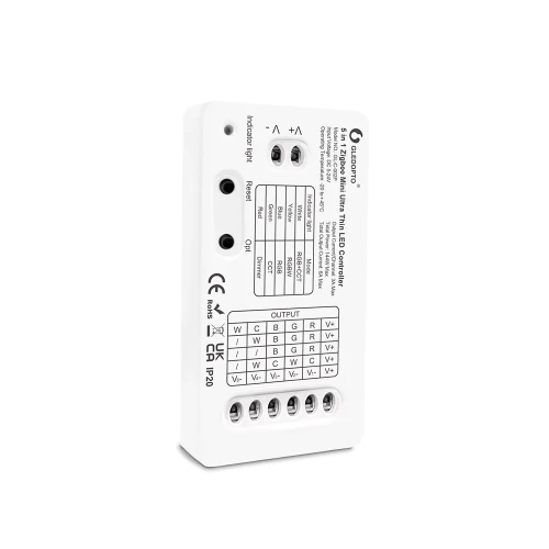 Sterownik taśm LED RGB ZigBee Home Assistant