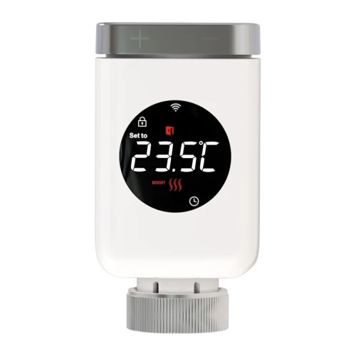 Inteligentna głowica termostatyczna MOES TRV 801 ZigBee Tuya Smart Life