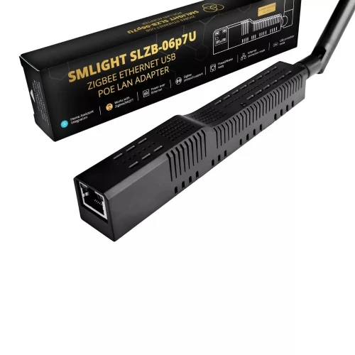 Koordynator i router Zigbee 3.0 Ethernet PoE Wi-Fi USB CC2652P7 SMLIGHT SLZB-06P7U