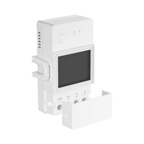Przekaźnik Wi-Fi z pomiarem mocy i ekranem LCD 20A SONOFF POWR320D Wgrana SUPLA