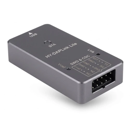 Programator i debugger CMSIS-DAP HY-DAPLINK-Lite SWD UART obudowa CNC