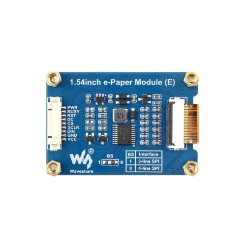 Wyświetlacz 1.54" 240x240 px SPI kolorowy e-Paper E-Ink Spectra 6 Waveshare