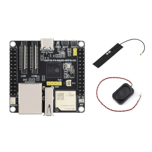 Płytka deweloperska ESP32-P4-NANO-WIFI6-DB Basic Kit RISC-V Dual-Core 400 MHz Wi-Fi 6 BLE 5 Waveshare