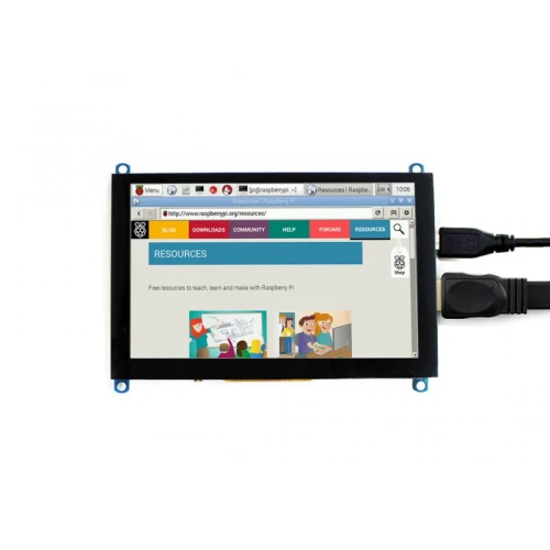 Monitor 5 cali HDMI współpracujący z konsolami PS4 Xbox Switch oraz komputerem PC