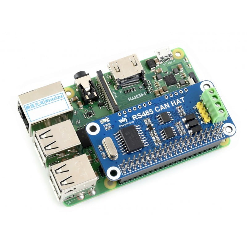 RS485 CAN HAT dla Raspberry Pi