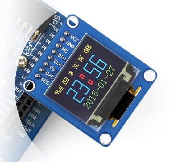 Wyświetlacz OLED 0,95" RGB 96*64